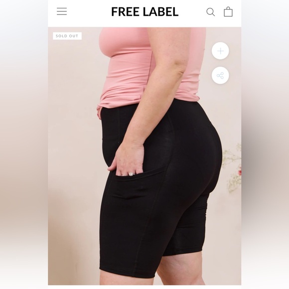 Free Label Alicia Short - Picture 1 of 6